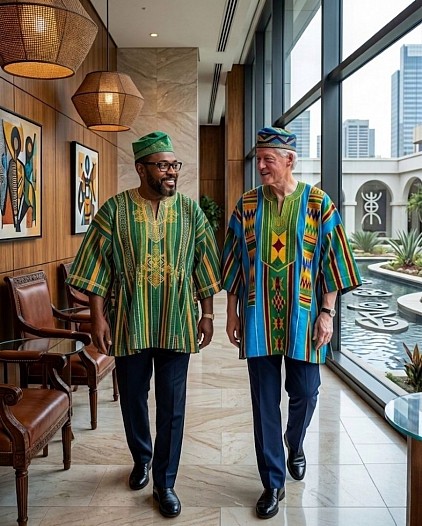 Sahel Majesty Weaves is a contemporary African wall art and environmental transformation brand